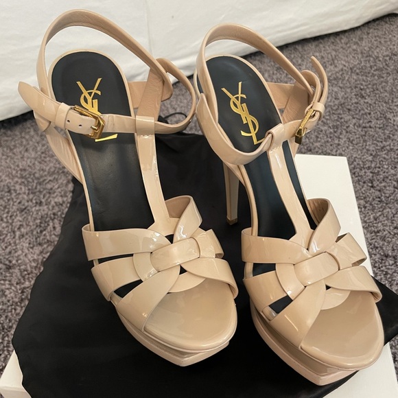 Saint Laurent Tribute Sandals - Picture 3 of 10
